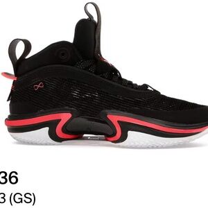 Jordan 36 GS Size 5.5Y